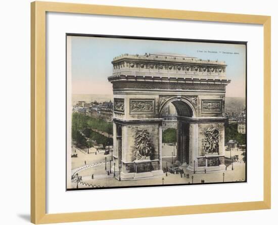 Arc De Triomphe-null-Framed Photographic Print