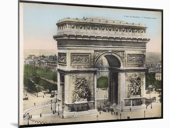 Arc De Triomphe-null-Mounted Photographic Print