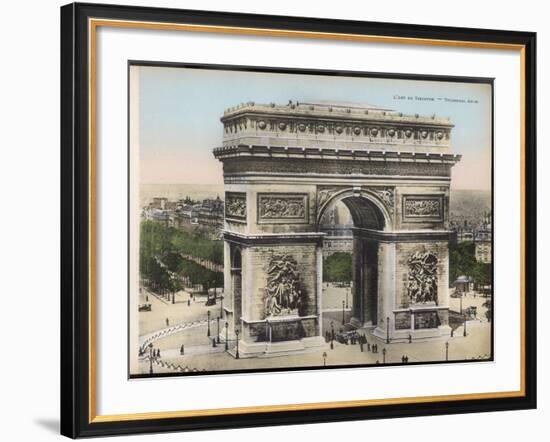 Arc De Triomphe-null-Framed Photographic Print