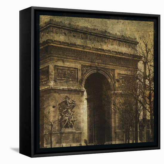 Arc de Triomphe-John W Golden-Framed Premier Image Canvas