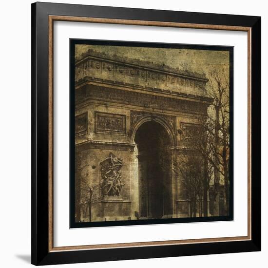 Arc de Triomphe-John W Golden-Framed Giclee Print