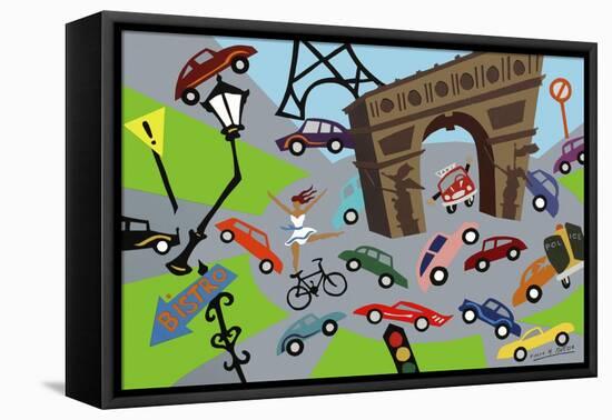 Arc de Triomphe-Pierre Henri Matisse-Framed Premier Image Canvas