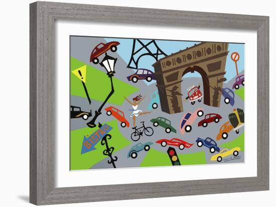 Arc de Triomphe-Pierre Henri Matisse-Framed Giclee Print