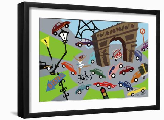 Arc de Triomphe-Pierre Henri Matisse-Framed Giclee Print