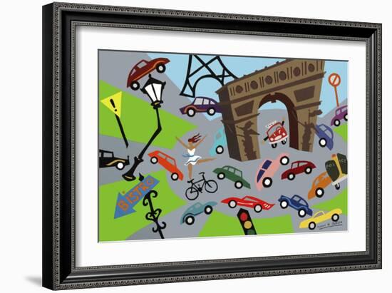 Arc de Triomphe-Pierre Henri Matisse-Framed Giclee Print