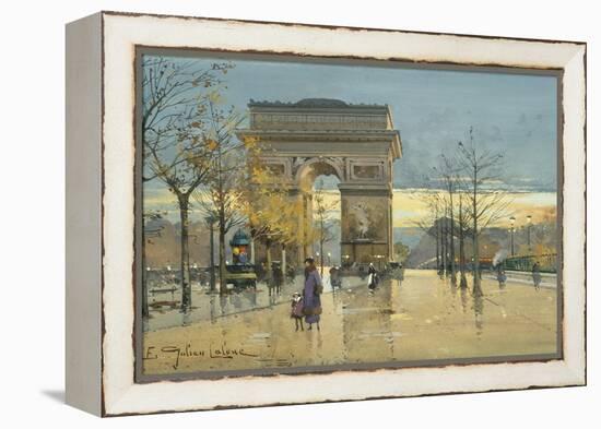 Arc de Triumphe-Eugene Galien-Laloue-Framed Premier Image Canvas