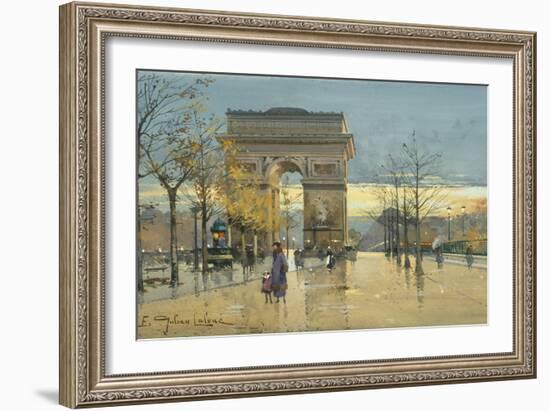 Arc de Triumphe-Eugene Galien-Laloue-Framed Giclee Print