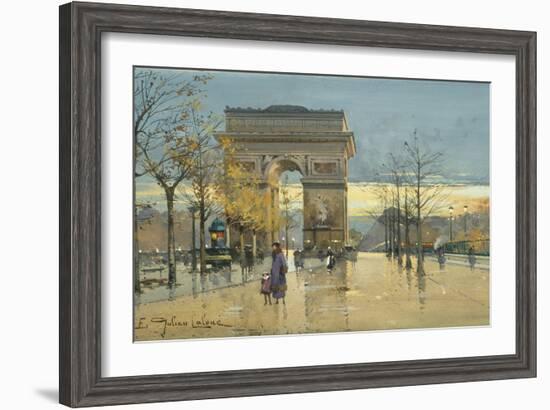 Arc de Triumphe-Eugene Galien-Laloue-Framed Giclee Print
