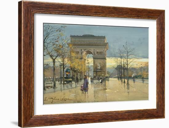 Arc de Triumphe-Eugene Galien-Laloue-Framed Giclee Print