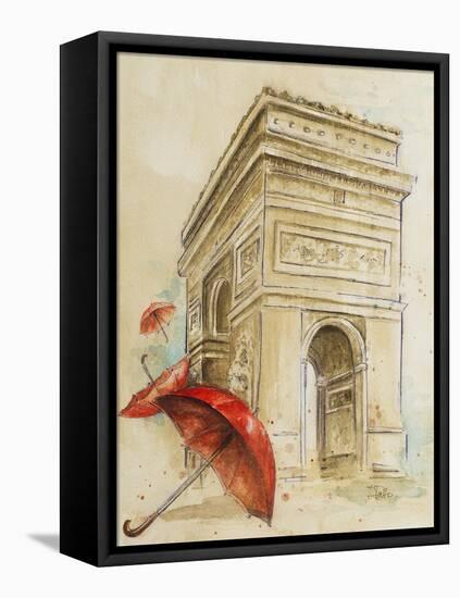 Arc Du Triomphe-Patricia Pinto-Framed Stretched Canvas