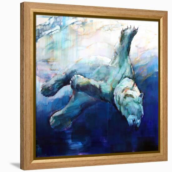 Arc Of The Diver-Mark Adlington-Framed Premier Image Canvas