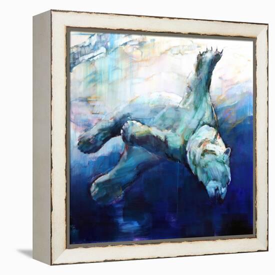 Arc Of The Diver-Mark Adlington-Framed Premier Image Canvas