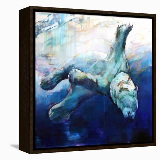 Arc Of The Diver-Mark Adlington-Framed Premier Image Canvas