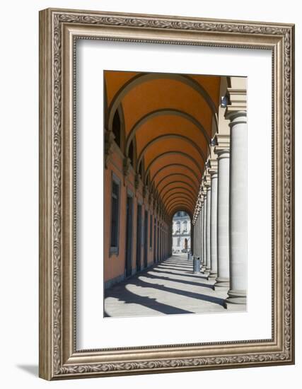 Arcade at Piazza Della Liberta', Firenze, UNESCO, Tuscany, Italy-Nico Tondini-Framed Photographic Print