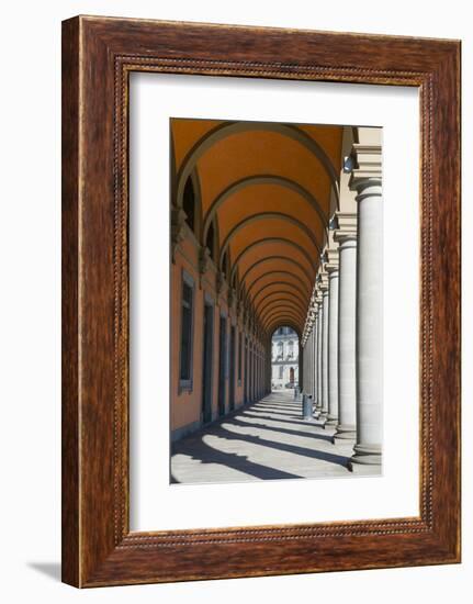 Arcade at Piazza Della Liberta', Firenze, UNESCO, Tuscany, Italy-Nico Tondini-Framed Photographic Print