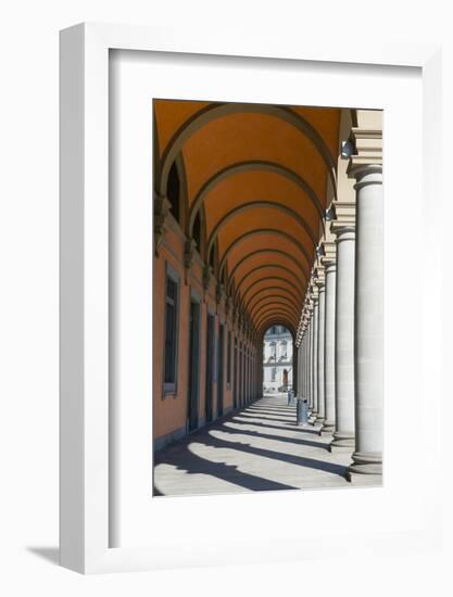 Arcade at Piazza Della Liberta', Firenze, UNESCO, Tuscany, Italy-Nico Tondini-Framed Photographic Print
