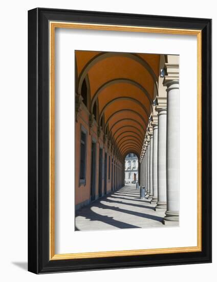 Arcade at Piazza Della Liberta', Firenze, UNESCO, Tuscany, Italy-Nico Tondini-Framed Photographic Print