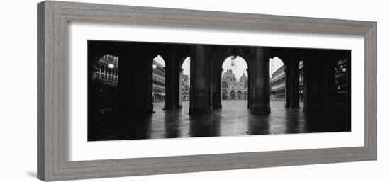 Arcade of a Building, St. Mark's Square, Venice, Italy-null-Framed Photographic Print