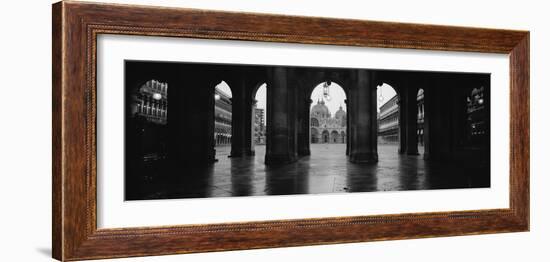 Arcade of a Building, St. Mark's Square, Venice, Italy-null-Framed Photographic Print