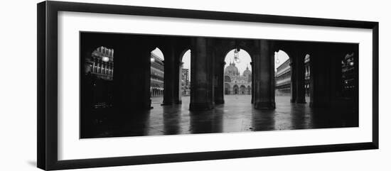 Arcade of a Building, St. Mark's Square, Venice, Italy-null-Framed Photographic Print