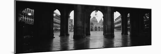 Arcade of a Building, St. Mark's Square, Venice, Italy-null-Mounted Photographic Print