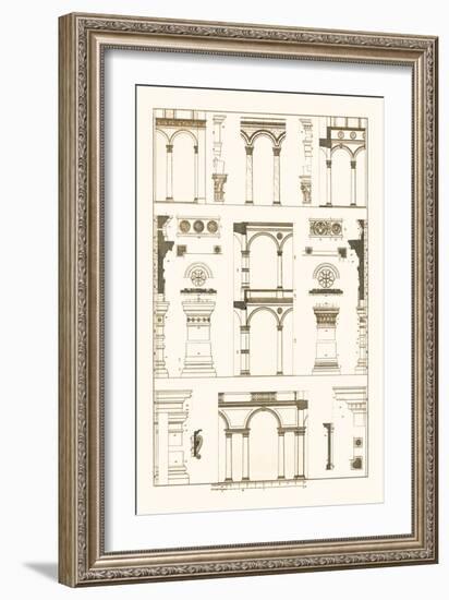 Arcades of the Renaissance-J. Buhlmann-Framed Art Print