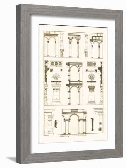 Arcades of the Renaissance-J. Buhlmann-Framed Art Print