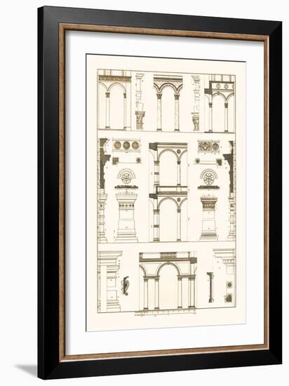 Arcades of the Renaissance-J. Buhlmann-Framed Art Print