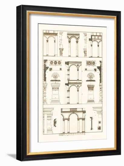 Arcades of the Renaissance-J. Buhlmann-Framed Art Print