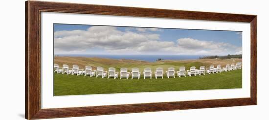 Arcadia Bluff Panorama, Arcadia, Michigan ‘10-Monte Nagler-Framed Photographic Print