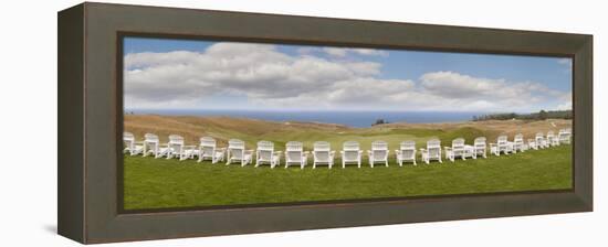 Arcadia Bluff Panorama, Arcadia, Michigan ‘10-Monte Nagler-Framed Premier Image Canvas