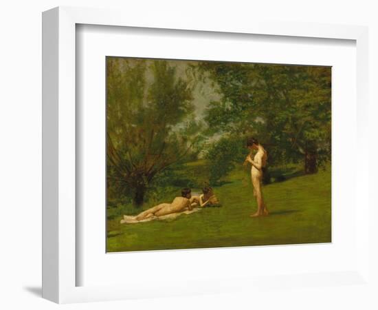 Arcadia, Circa 1883-Thomas Cowperthwait Eakins-Framed Giclee Print