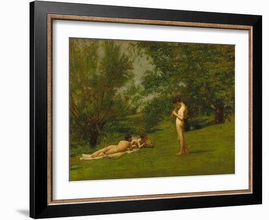 Arcadia, Circa 1883-Thomas Cowperthwait Eakins-Framed Giclee Print