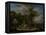 Arcadian Landscape with a Ceremonial Sacrifice-Jan van Huysum-Framed Stretched Canvas