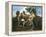 Arcadian Shepherds (Et in Arcadia Ego)-Nicolas Poussin-Framed Stretched Canvas