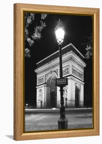 Arch 1 B+W-Chris Bliss-Framed Premier Image Canvas