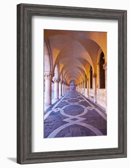 Arch at San Marcos Square at Night, Venice, Italy-Terry Eggers-Framed Photographic Print