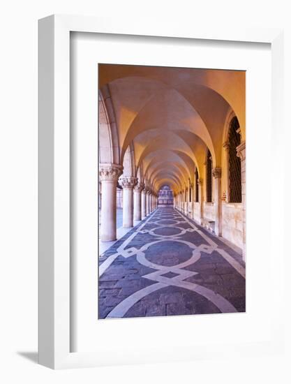 Arch at San Marcos Square at Night, Venice, Italy-Terry Eggers-Framed Photographic Print