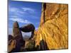 Arch at Sunrise, Grapevine Hills, Big Bend National Park, Texas, USA-Scott T^ Smith-Mounted Photographic Print