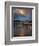 Arch Bridge across Tiber River with St. Peter's Basilica in the Background, Rome, Lazio, Italy-null-Framed Photographic Print