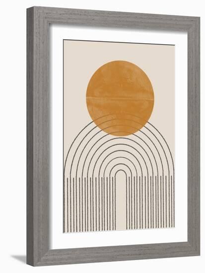 Arch Composition No4.-THE MIUUS STUDIO-Framed Giclee Print