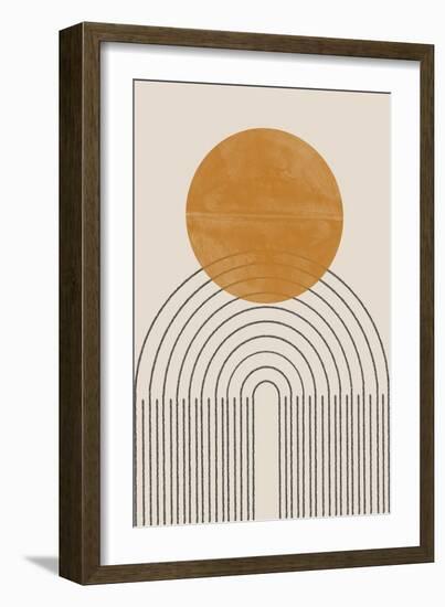 Arch Composition No4.-THE MIUUS STUDIO-Framed Giclee Print