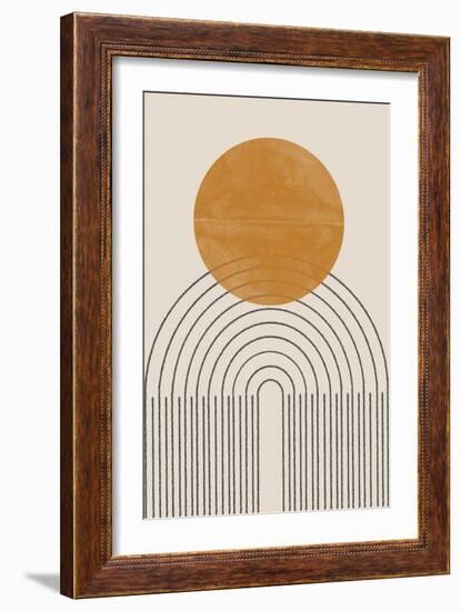 Arch Composition No4.-THE MIUUS STUDIO-Framed Giclee Print
