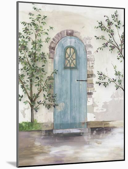 Arch Door with Olive Tree-Aimee Wilson-Mounted Art Print