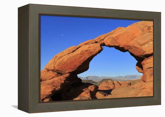 Arch in Pioneer Park, St. George, Utah, United States of America, North America-Richard Cummins-Framed Premier Image Canvas