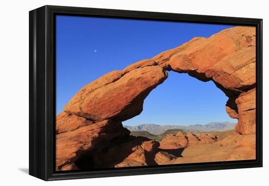 Arch in Pioneer Park, St. George, Utah, United States of America, North America-Richard Cummins-Framed Premier Image Canvas