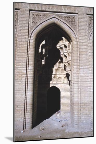 Arch in Sunlight, Abbasid Palace, Baghdad, Iraq, 1977-Vivienne Sharp-Mounted Photographic Print
