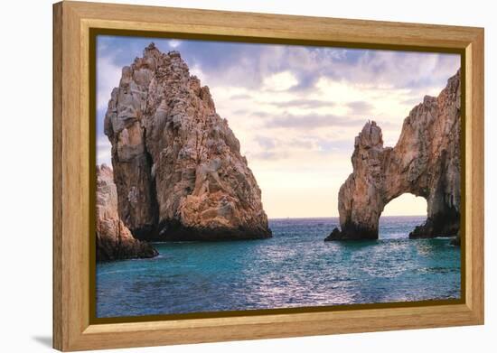 Arch of Cabo San Lucas, Mexico-George Oze-Framed Premier Image Canvas