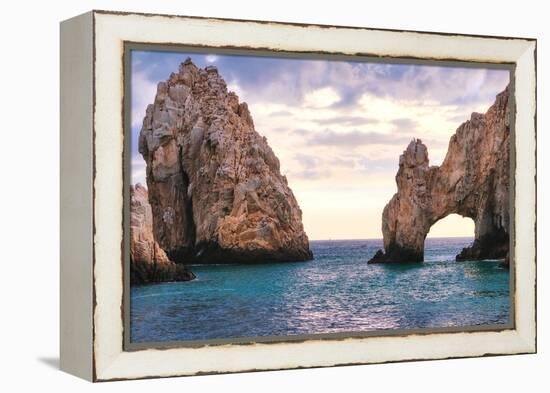 Arch of Cabo San Lucas, Mexico-George Oze-Framed Premier Image Canvas