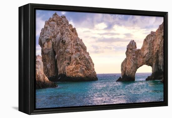 Arch of Cabo San Lucas, Mexico-George Oze-Framed Premier Image Canvas